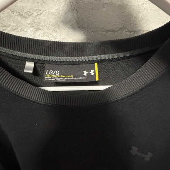 Under Armour Men's Black Sweater size Large - Picture 2 of 5